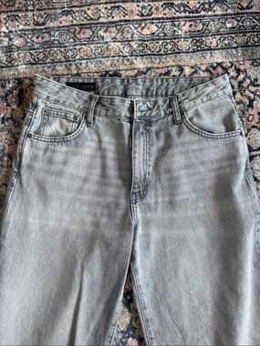 Zara Gray Jeans Loose Fit